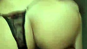 Intense anal creampie with Latina wife and her big ass