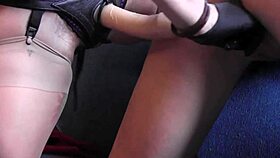 cute lesbians say, 'let's fuck with strapon, wet pussy and ass'