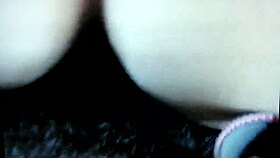 Sexy brunette bent over for doggystyle pussy pounding homemade 😈