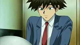 Anime babes get fucked doggystyle after masturbating.