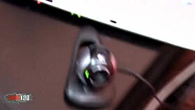 Cute Latina's First Deepthroat