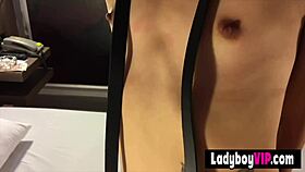 Pretty Ladyboy Faces Rough Bareback Domination