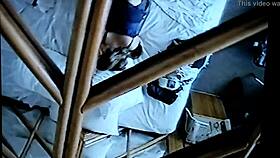 Sexy brunette bent over for doggystyle pussy pounding homemade 😈