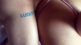 why don't you watch this kawai trany getting homemade cock action with tattoos?