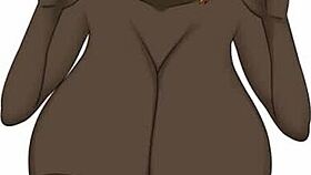 Bold Fantasy Painting Of Adorable Asian Slut With Big Tits Naked