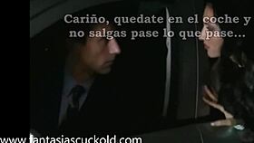 Cuckold fantasies unfold in cinema gloryhole