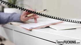 pierced teen 18+ with perfect body takes cock in her ass 😈🔥