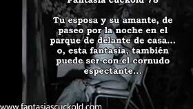 Cuckold fantasies unfold in cinema gloryhole