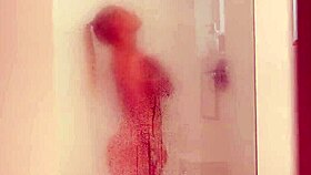 fetish goth gets fingered hard with small tits