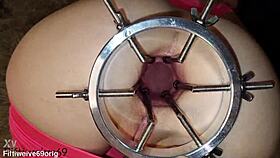 Look into my hole, it's a wild homemade story. I tried anal fisting solo with xxl toys, and the gaping view is unreal!