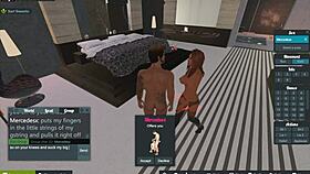 Mercedes Sucks Mr. Jones' Monster Cock for Cumshot