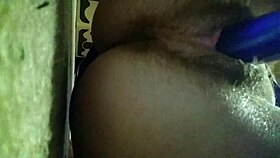 Intense mommy slut dildos her wet pussy hard with toys and fingers