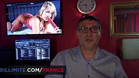 In the heat of passion, the busty blonde babe engages in rough sex, her big ass bouncing in doggystyle position before receiving a facial.