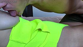 he sucked my soft boobs and bit my horny nipples