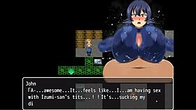 John Cummed Between Todoroki's Giant Tits