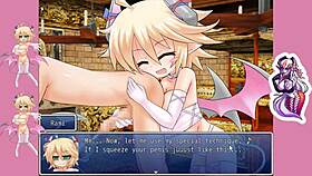 Mgq Paradox Rami scenes feature lactating blowjob and cowgirl riding in hentai game.