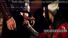 Heimdall fucks my oral portal in thor roleplay