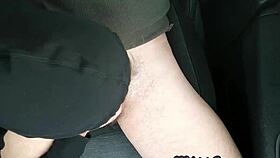 Teacher Sucks Student's Big Cock In Car