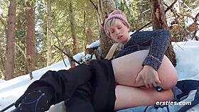 Ersties - Veronican luminen seikkailu kuuman suihkun ja karvaisen pillun kanssa