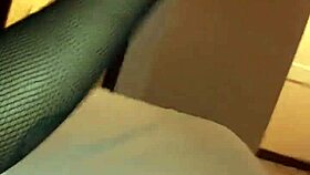 blacchammer and exzotickhandi licking ebony pussy in lingerie