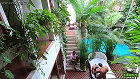 Behind cameras of first recording with Elisa Sanches and Hector Vanille