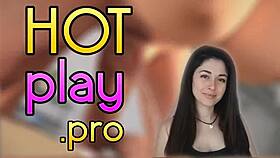 Futa blowjob vid - blonde shemale zuigt enorme ebony lul voor orale pret.