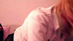 فيكي تستكشف الجنس الفرنسي الحار مع سكرتيرة بلوند