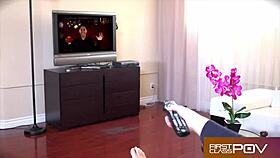 slut queen adriana chechik throating cock messily