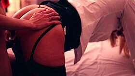 Vicky explores steamy French sex with blonde secretary