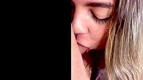 Novinho tatuado gives deepthroat cumshot in my mouth!