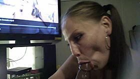 girl, suck me with your teasing lips and blowjob skills