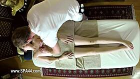 erotic masseur arouses customers with voyeur masturbation sessions
