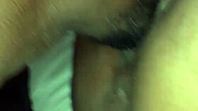 blacchammer and exzotickhandi licking ebony pussy in lingerie