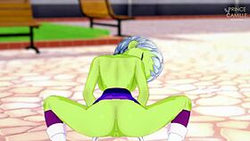 chirai gives joi and hard pov sex in dragon ball super style
