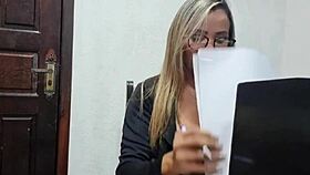 learning quick sales techniques with jhonny hot1 at the office