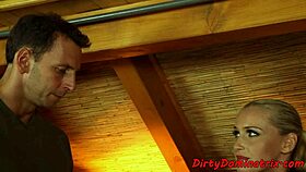 classy dominatrix doggystyled after oral in heels