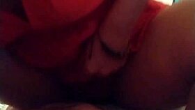 Cheating latina slut rides cock intensely