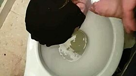 humiliation session for french slave in toilet