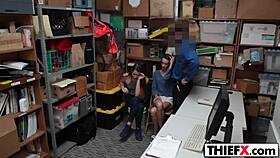 Foxy Thief Gets Punished With Hard Fucking!