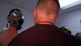 In the barracks, a newbie soldier faces humiliation from his comrades.