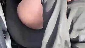 Mia says, Marco, film me masturbating in the outdoor car.