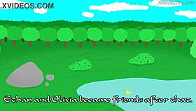 In the library, Tomni seduces the bookworm blonde.