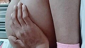 He pounds Megha's fat ass hard, making it bounce while she screams in pleasure!