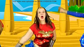 alyssa from bounce patrol in natural tits and clothed scene