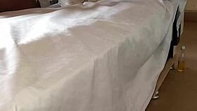 Petite girlfriend begs for fucking after work