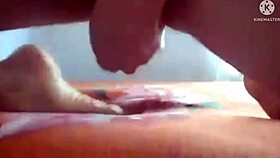 Mi alice explores her tight culito with toys in this second part dildo adventure