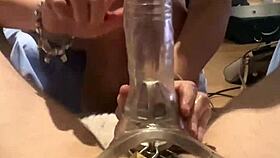 Tease My Caged Cock Now!