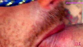 Carnival Party With Threesome Fun And Giant Shemale Cocks