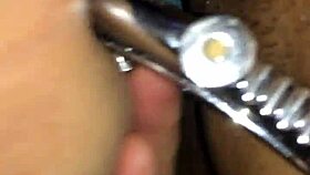 She said, Play with my shemale cock using toys