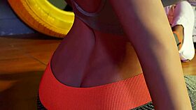 Hot realistic sexdolls, blonde teen with perfect tits and ass, using toys